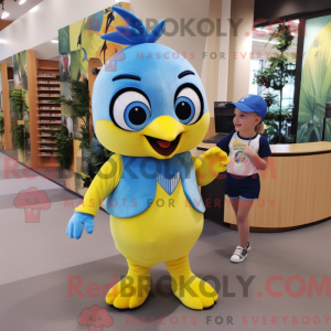 Mascot character of a Lemon...