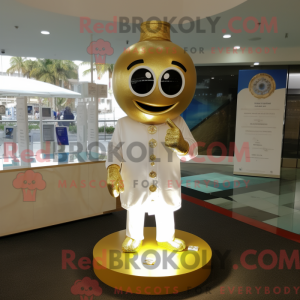 Mascot character of a Gold...