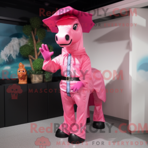 Mascottekarakter van een...