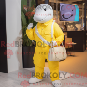 Mascot character of a...