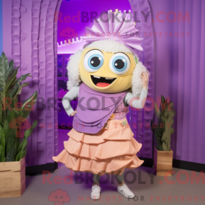 Mascot karakter van een...