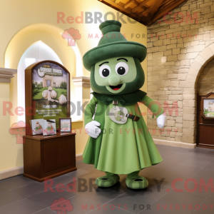 Mascottekarakter van een...