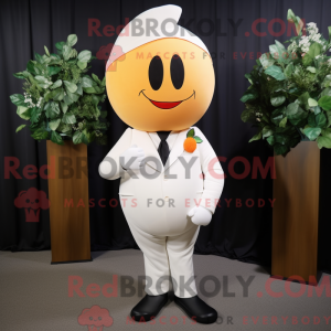 Mascot character of a White...