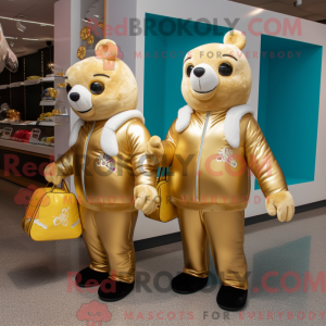 Mascot character of a Gold...