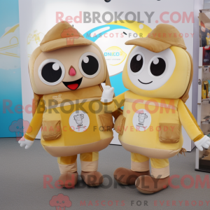 Mascot character of a Gold...