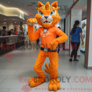 Mascottekarakter van een...