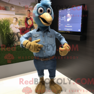 Mascottekarakter van een...