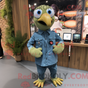 Mascottekarakter van een...