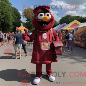 Mascot karakter van een...