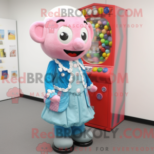 Mascot character of a...