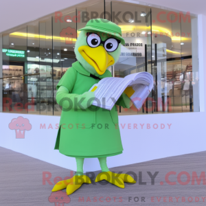 Mascot karakter van een...