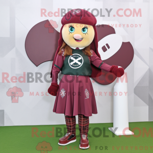 Mascot character of a...