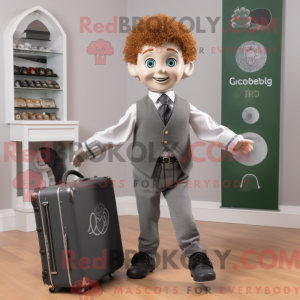 Mascottefiguur van een...