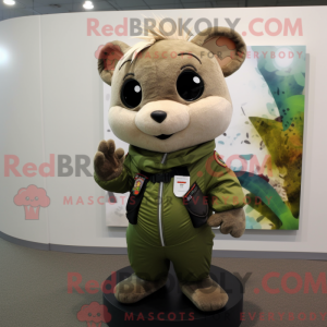 Mascot karakter van een...