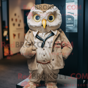 Mascottefiguur van een...