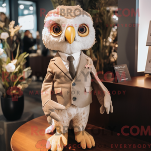 Mascottefiguur van een...