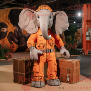 Mascot karakter van een...