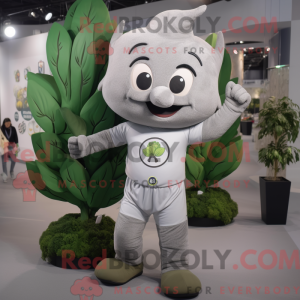 Mascot character of a Gray...