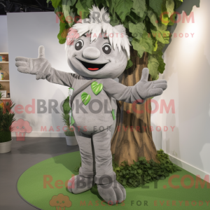 Mascot character of a Gray...