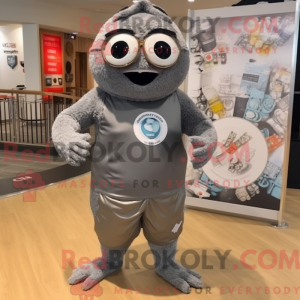 Personnage mascotte d un...