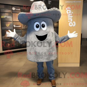 Mascot character of a Gray...