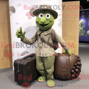 Personnage mascotte d Olive...