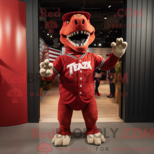 Mascot character of a Red T...