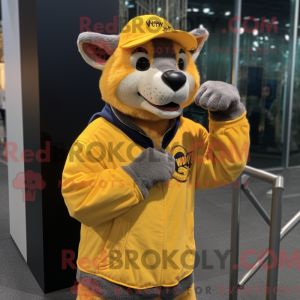 Mascot character of a...