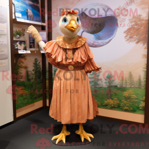 Mascot karakter van een...