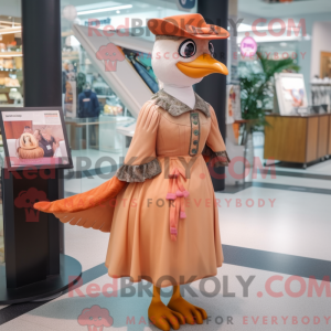 Mascot karakter van een...