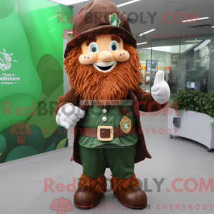 Mascottefiguur van een...