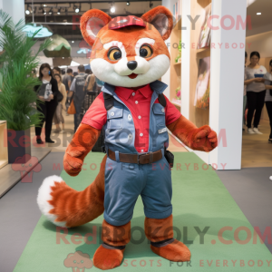 Personnage mascotte d un...