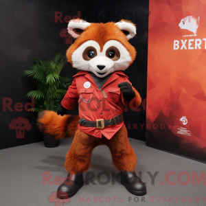 Mascot karakter van een...