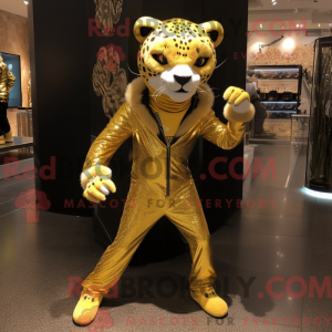 Mascot character of a Gold...