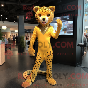 Mascot character of a Gold...