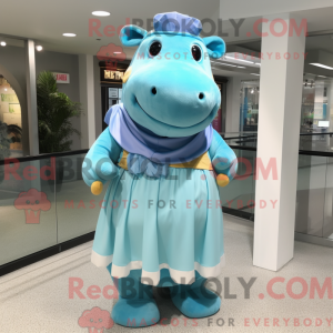 Mascot karakter van een...