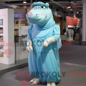 Mascot karakter van een...