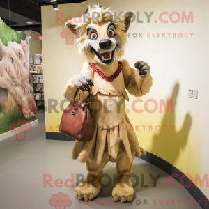 Mascottekarakter van een...