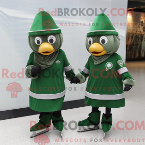 Mascot karakter van een...