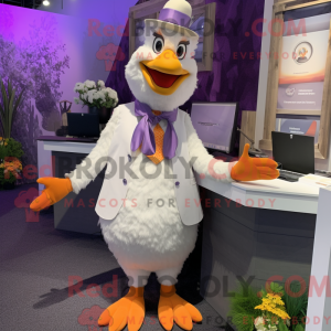 Mascot karakter van een...