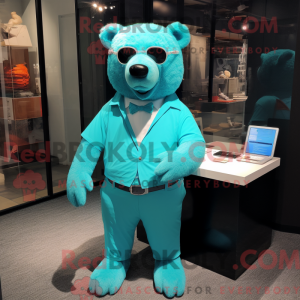 Mascottefiguur van een...