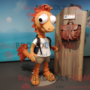 Maskotkarakter af en rust...