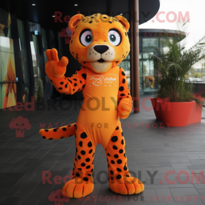 Mascot karakter van een...