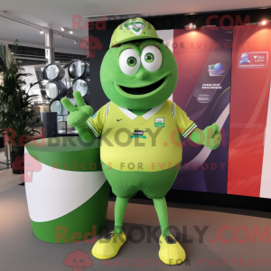 Mascot character of a Lime...