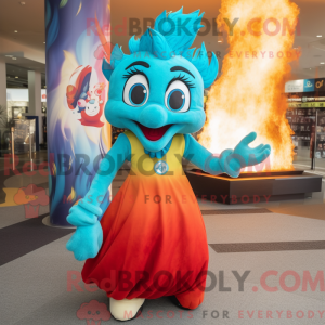 Mascot character of a...