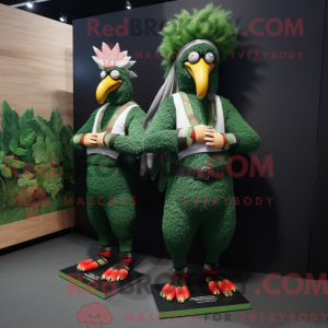 Maskot karakter af en...