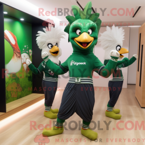 Maskot karakter af en...
