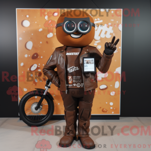 Mascot character of a Rust...