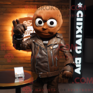 Mascot character of a Rust...