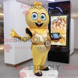 Personnage mascotte d un...
